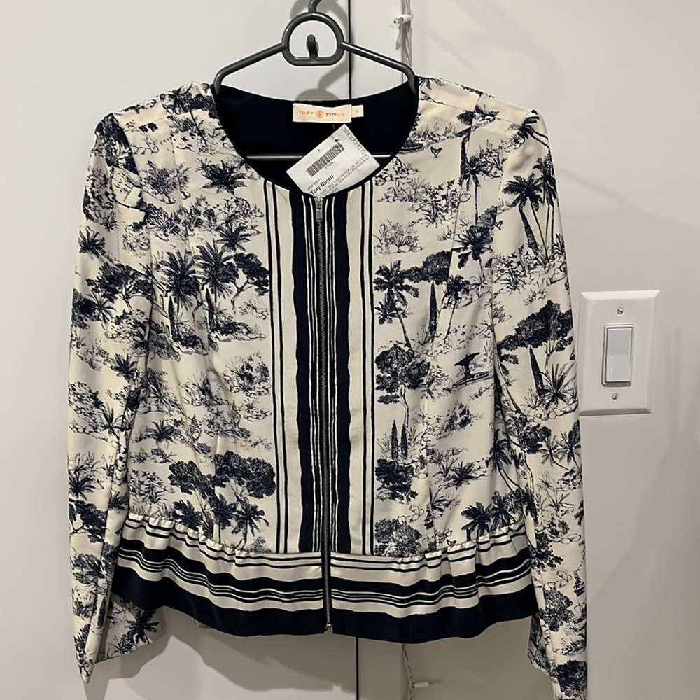 Spring Jacket brand new 100% silk